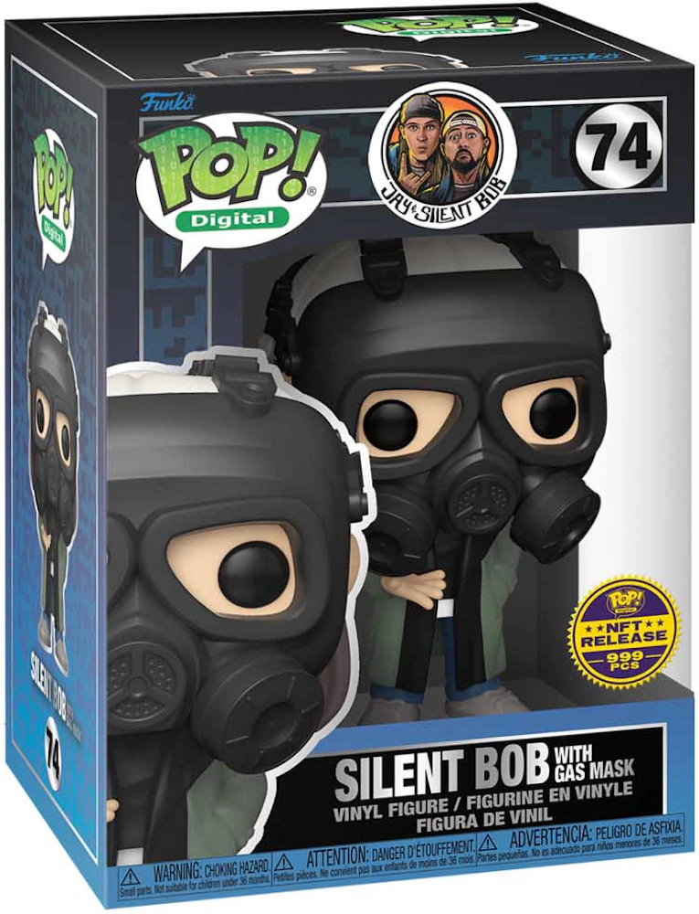 chant Situation Isaac Funko Pop! Digital Jay & Silent Bob (Silent Bob with Gas Mask) Funko NFT  Release Exclusive Figure #74 (LE 999) - US