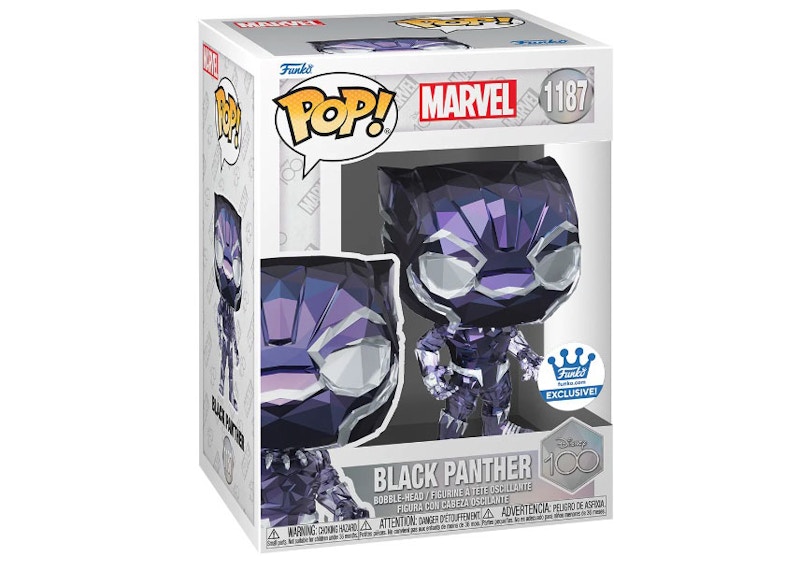 Funko Pop! Disney 100 Marvel (Facet) Black Panther Funko Shop