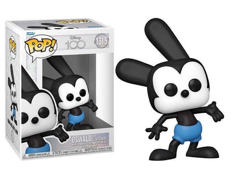 Funko Pop! Disney 100: Oswald The Lucky Rabbit Figure #1315 - US