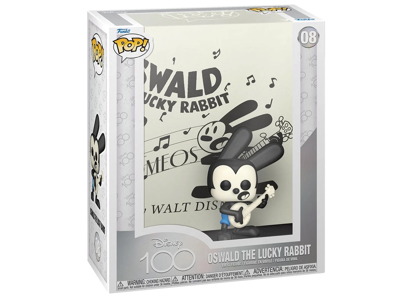 Funko Pop! Disney 100 Oswald the Lucky Rabbit Figure #08 - US