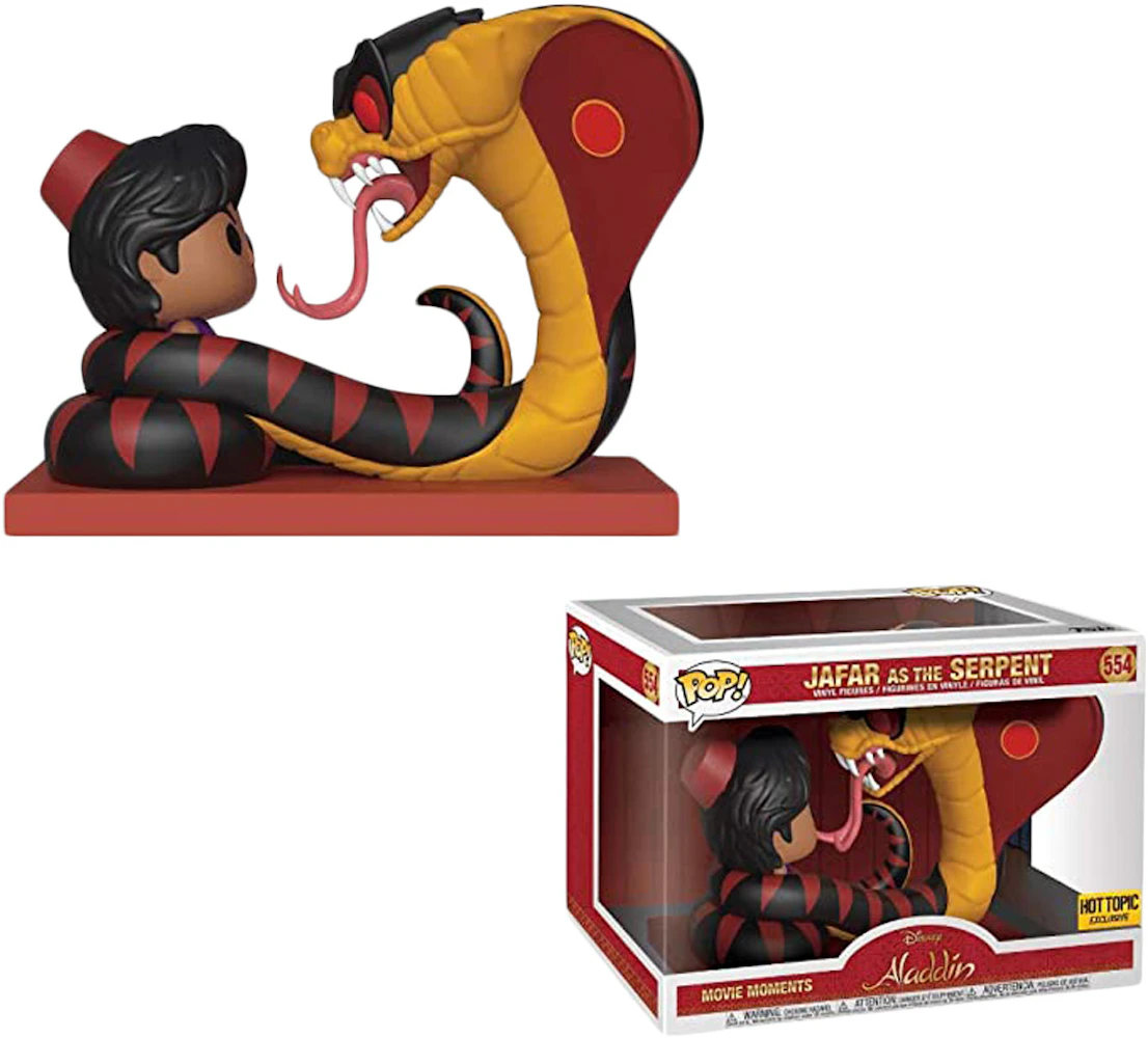 Funko Pop! Disney Aladdin Jafar as the Serpent Hot Topic Exclusive Movie  Moments Figure #554 - US