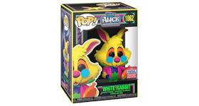 Funko Pop! Disney Alice In Wonderland Black Light White Rabbit 2021 Summer Virtual Funkon Exclusive Figure #1062
