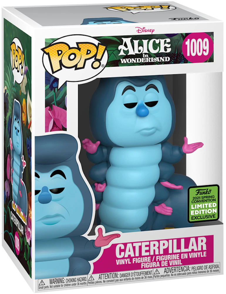 Funko Pop! Disney Alice In Wonderland Caterpillar 2021 Spring Convention  Limited Edition Exclusive Figure #1009 - SS21 - US