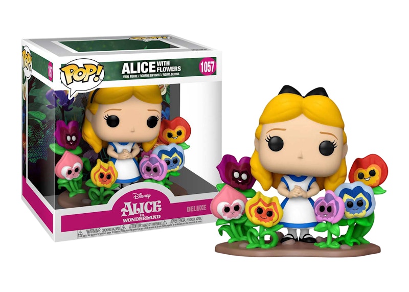 alice in wonderland with flowers funko