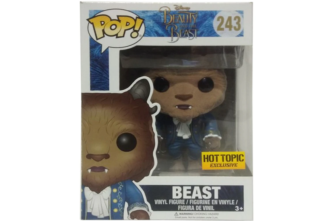 Funko Pop! Disney Beauty and the Beast Beast Hot Topic Exclusive Figure #243