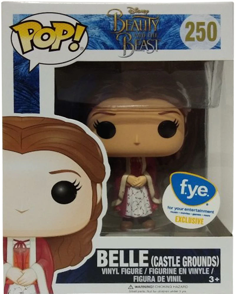 Funko Pop! Disney Beauty and the Beast Belle (Castle Grounds) FYE Exclusive  Figure #250 - US