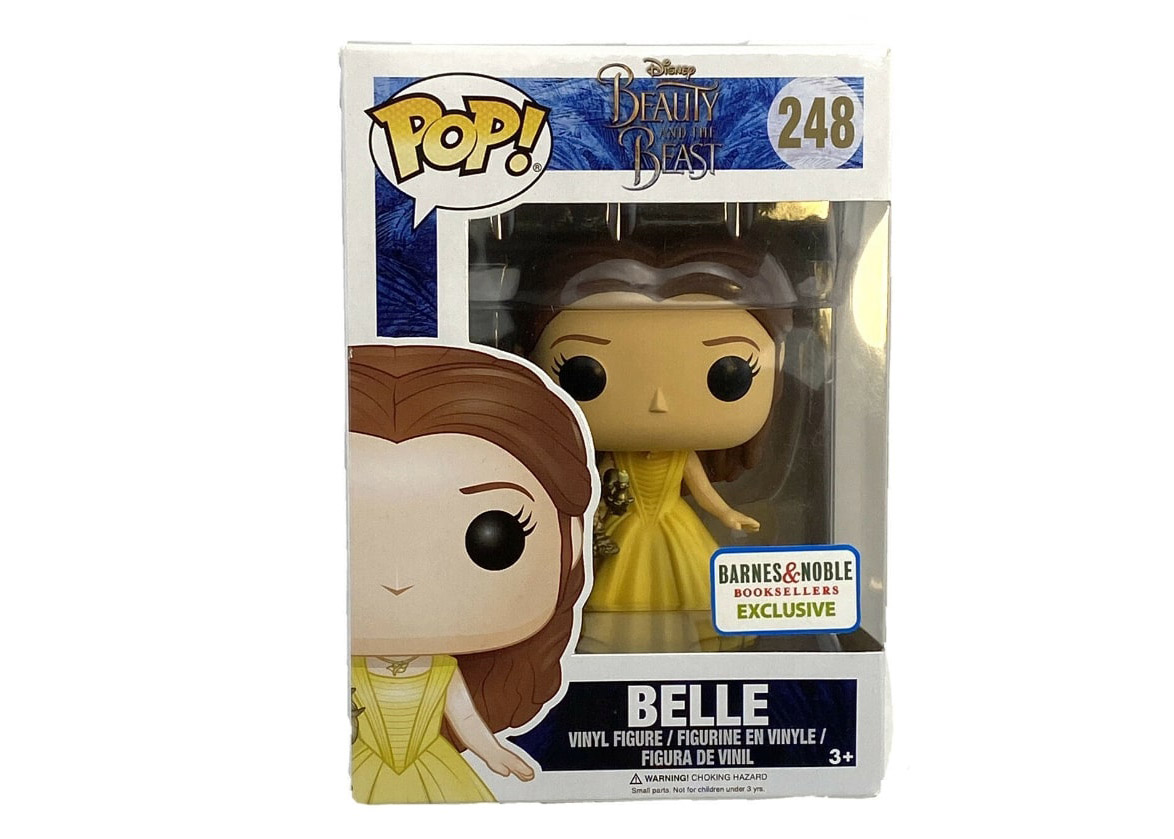 Funko Pop! Disney Beauty and the Beast Belle with Candlestick B&N