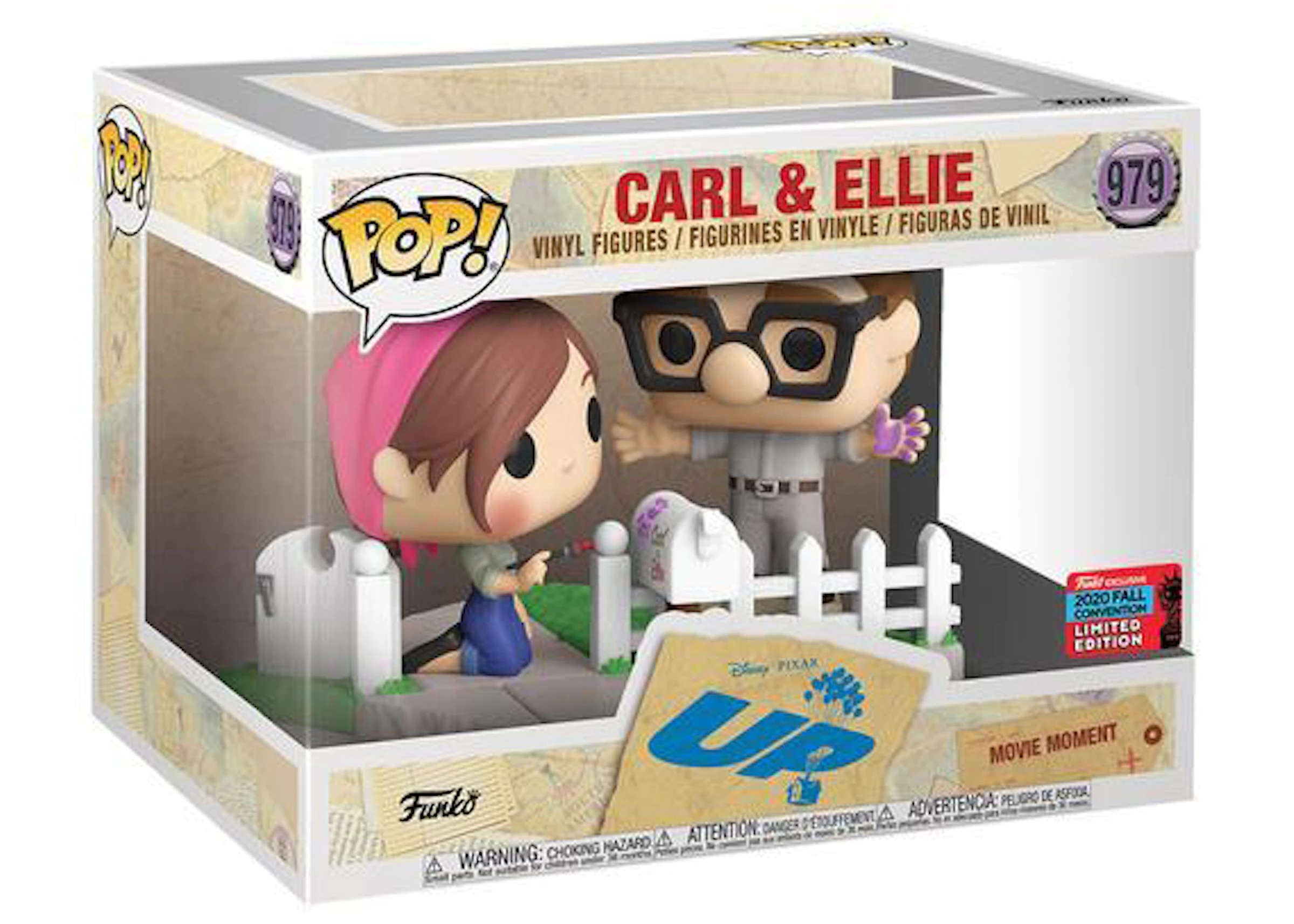 Aanzetten berouw hebben ondernemer Funko Pop! Disney Carl and Ellie Movie Moment Fall Convention Exclusive  Figure #979 - US