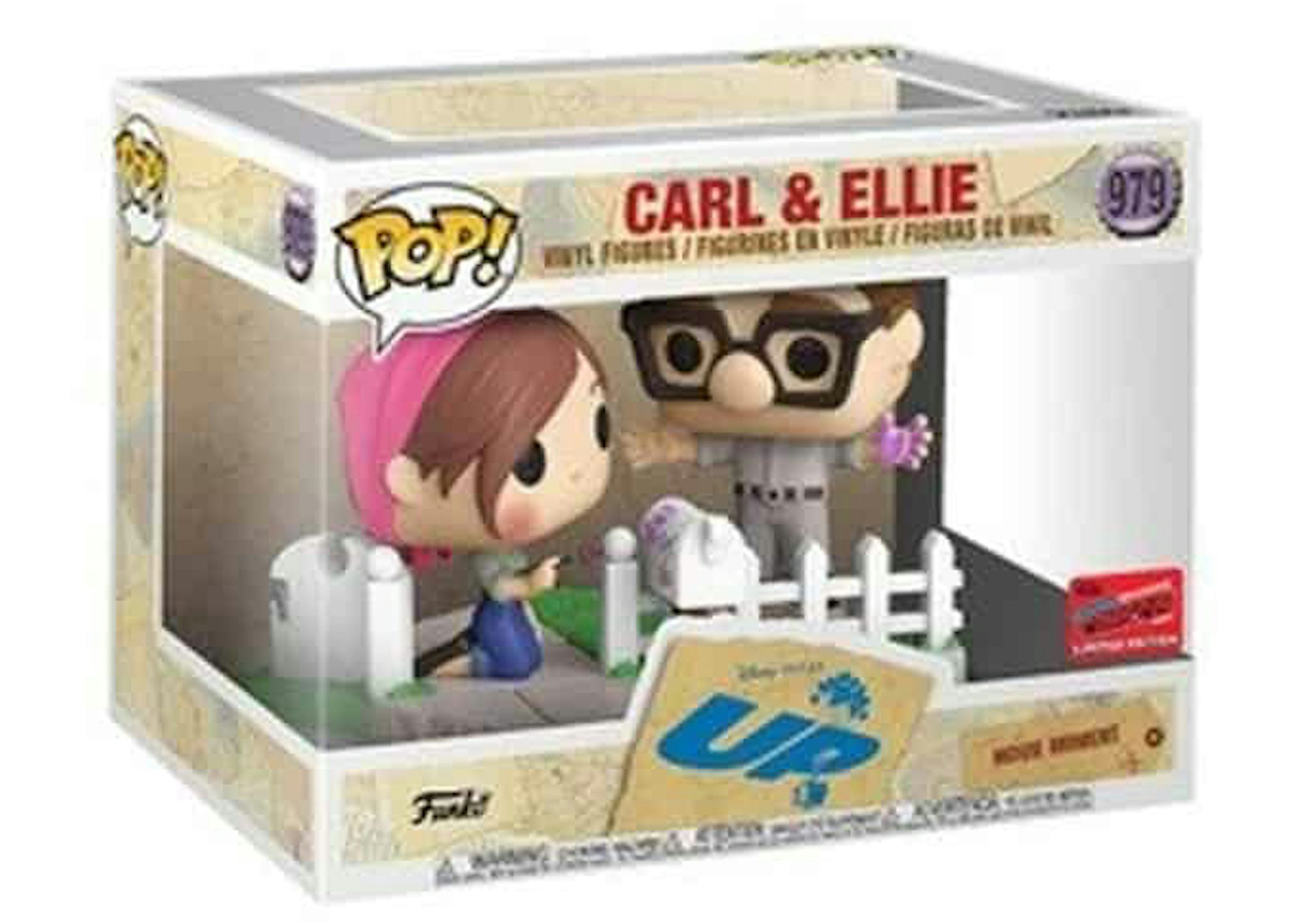 Funko Pop! Disney Carl and Ellie Movie Moment NYCC Exclusive Figure #979 -  IT
