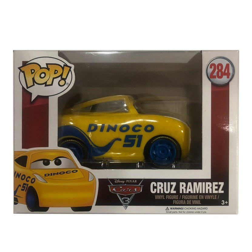Funko POP CRUZ RAMIREZ Cars 3 Vinyl Figure New in Box Disney 