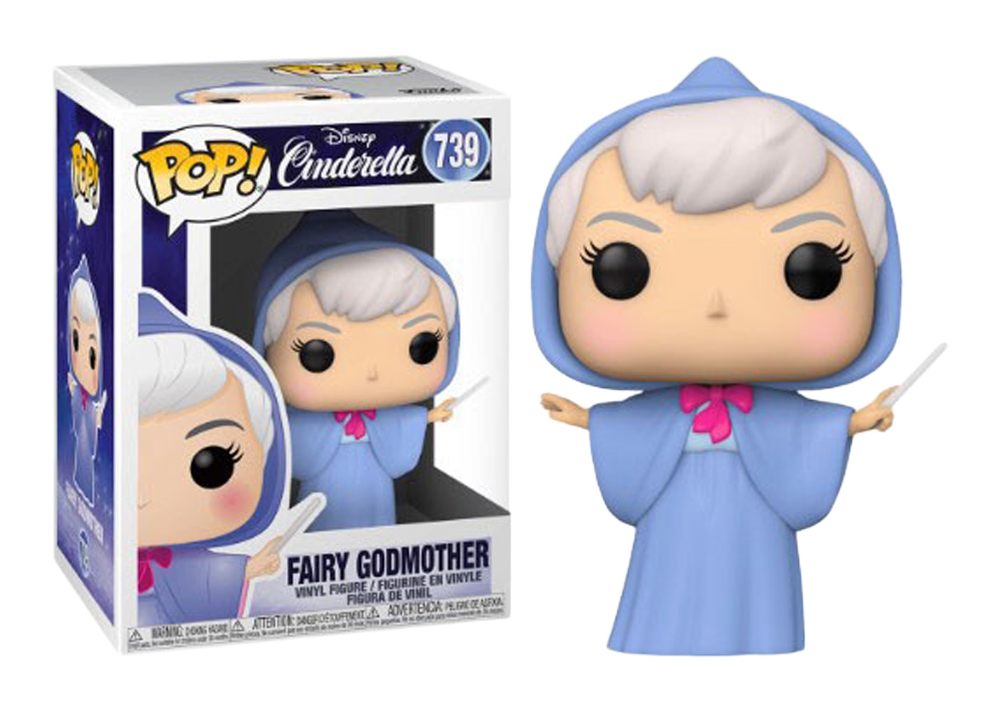 Funko Pop! Disney Cinderella Fairy Godmother Figure #739 - GB