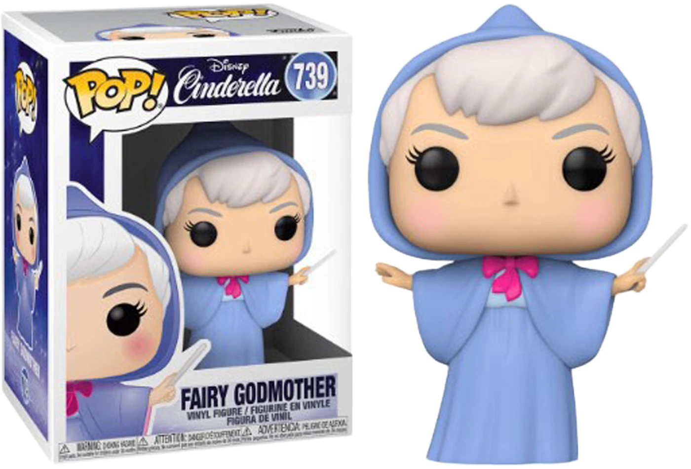 Funko Pop! Disney Cinderella Fairy Godmother Figure #739 - US