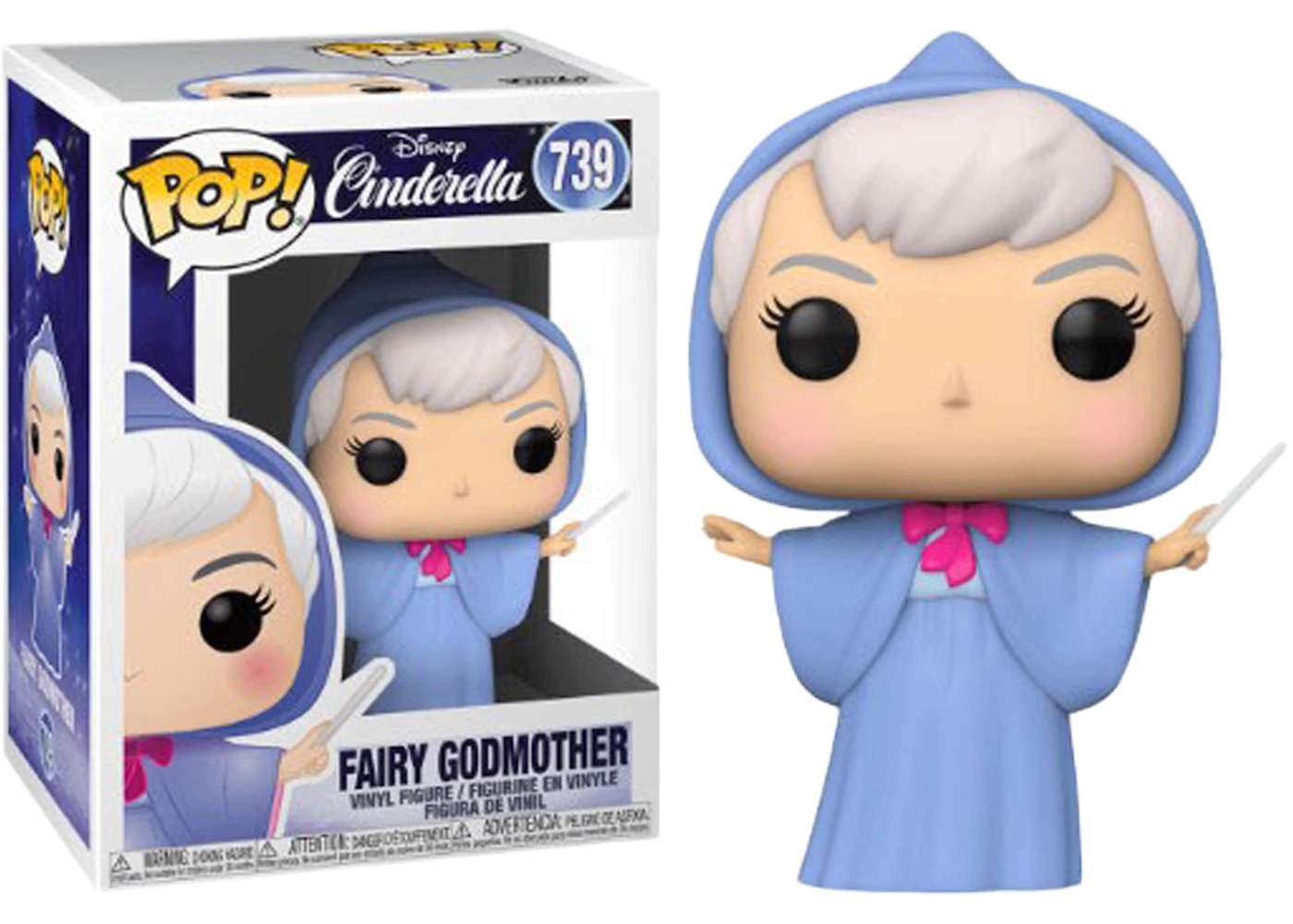 Funko Pop! Disney Cinderella Fairy Godmother Figure #739 - US