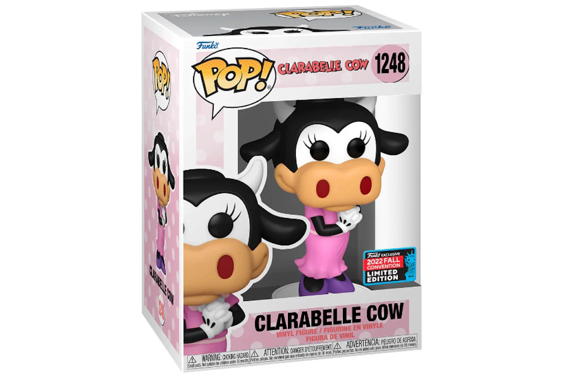 Funko Pop! Disney Clarabelle Cow 2022 Fall Convention Exclusive Figure #1248