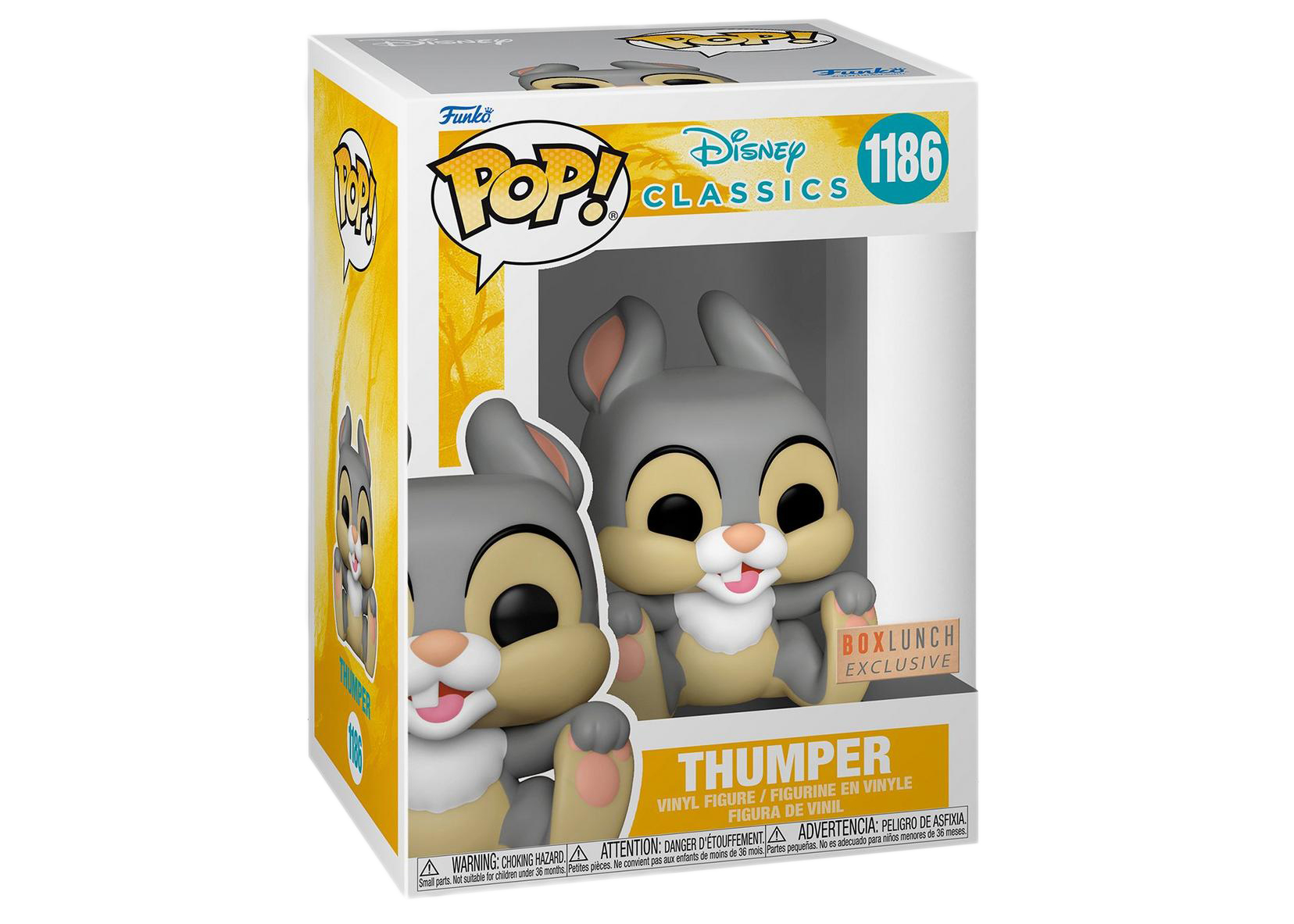 Funko Pop! Disney Classics Thumper BoxLunch Exclusive Figure #1186 