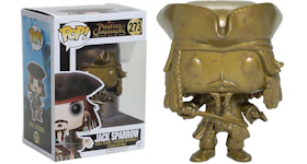 Funko Pop! Disney Dead Men Tell No Tales Jack Sparrow (GOLD) Hot Topic Exclusive Figure #273