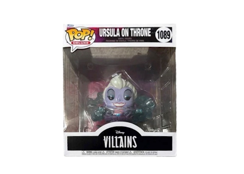 Funko Pop! Disney: Deluxe Villains Ursula On Throne Figure #1089