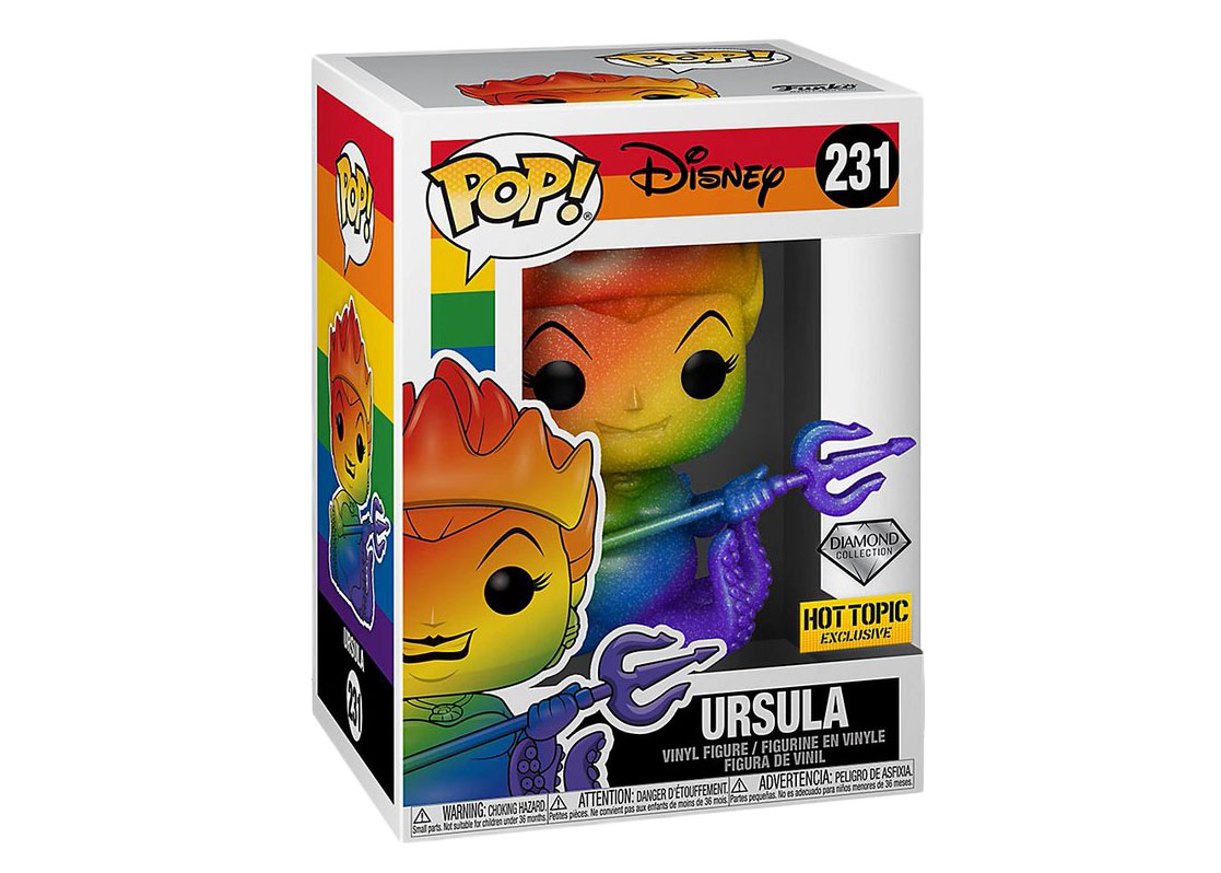 Funko Pop! Disney Diamond Collection Pride 2021 Ursula Hot Topic