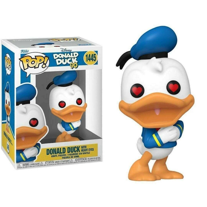 Funko Pop! Disney: Donald Duck 90' Donald Duck with Heart Eyes Figure #1445