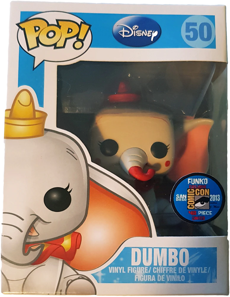 Funko Pop Disney Dumbo 50 SDCC Comic Con 2013 - Rare - Limited 480