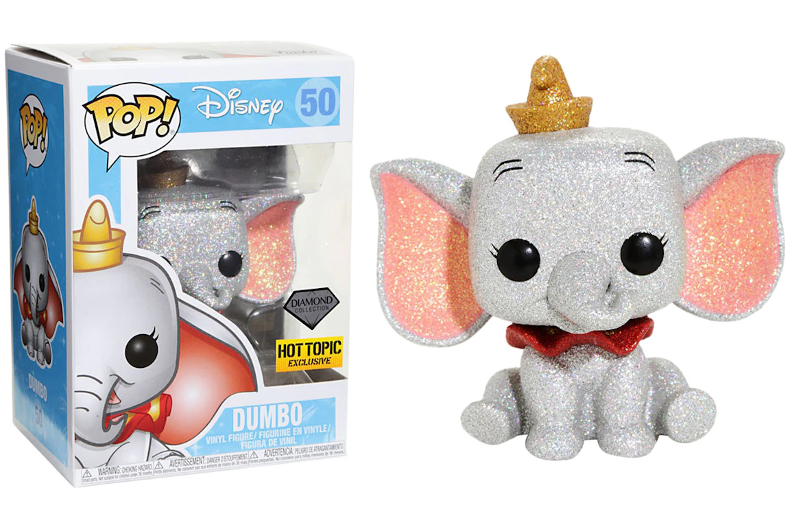 Funko Pop! Disney Dumbo Diamond Hot Topic Exclusive Figure #50