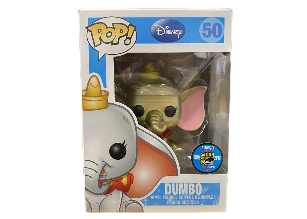 gold dumbo funko pop