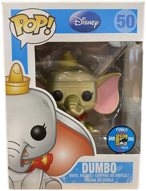 Funko Pop! Disney Dumbo (Gold) SDCC #50 Figure - US