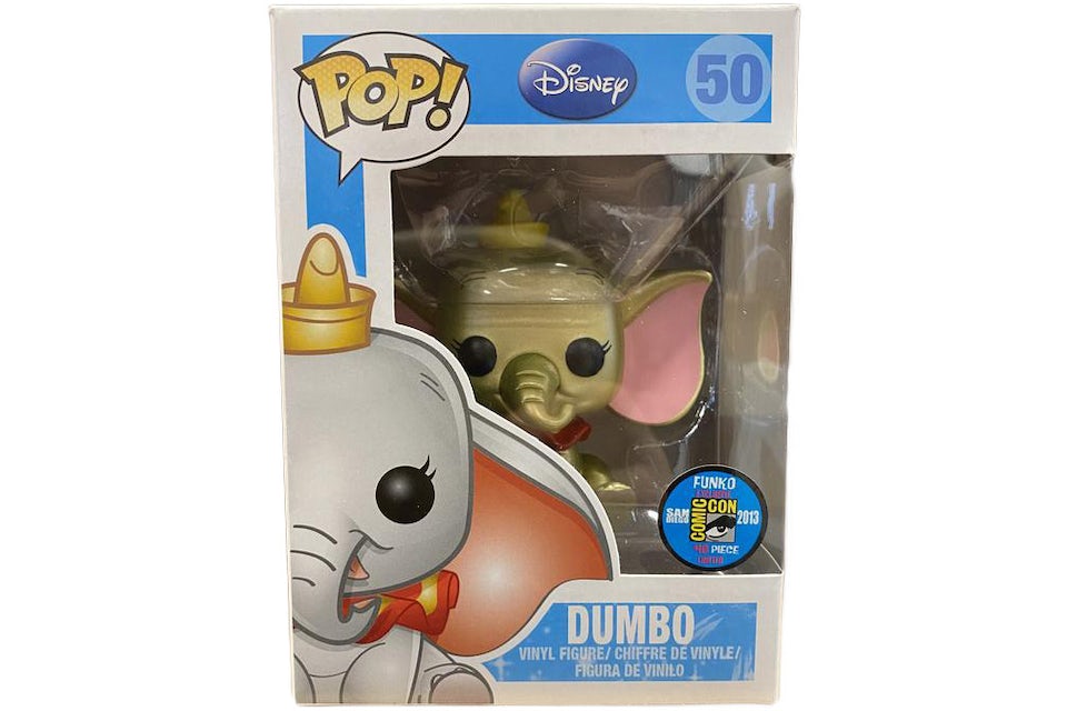 Funko Pop! Disney Dumbo (Gold) SDCC Figure #50 - US