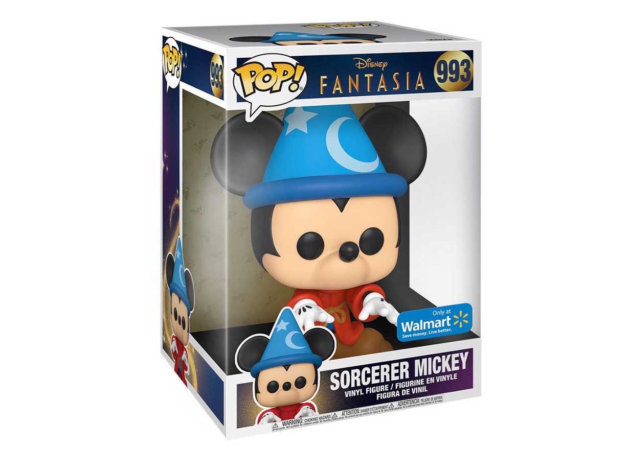 Funko Pop! Disney Fantasia Sorcerer Mickey 10 inch Walmart