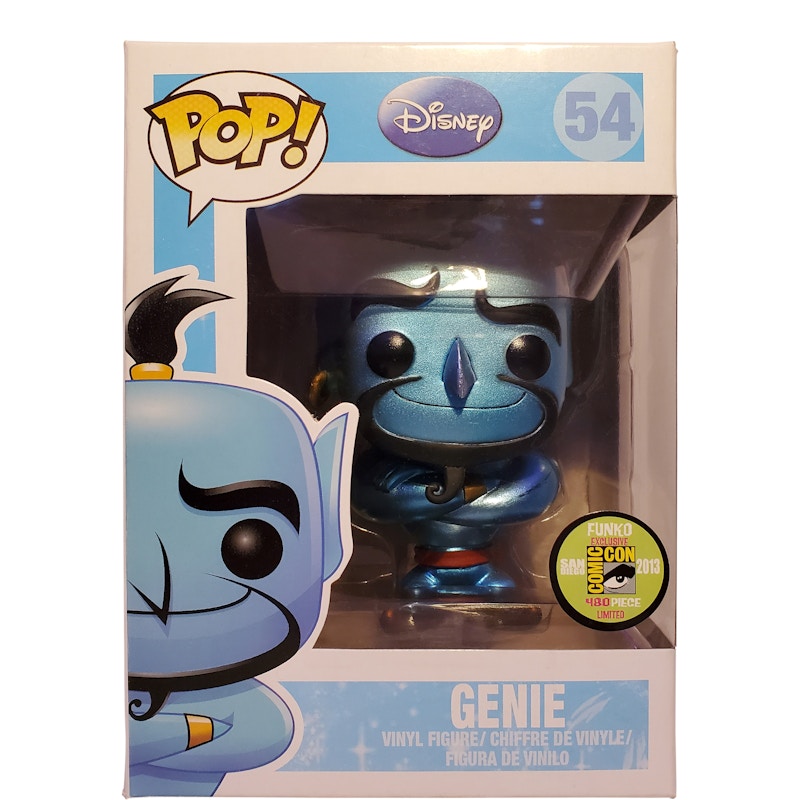 Funko Pop! Disney Genie (Metallic) SDCC Figure #54 - MX