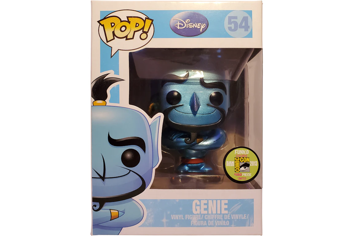 Funko Pop! Disney Genie (Metallic) SDCC Figure #54