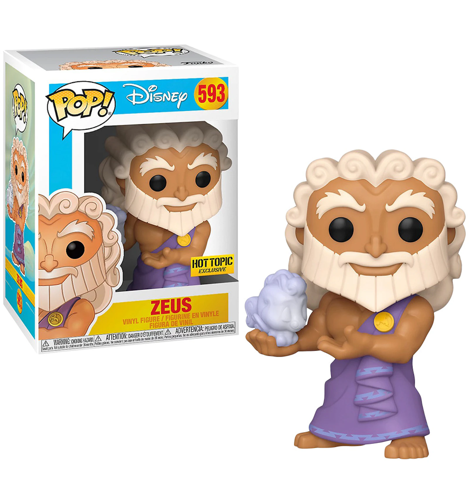 Funko Pop Disney Hercules Zeus Hot Topic Exclusive Figure 593 Jp Funko Pop Disney Hercules Zeus Hot Topic Exclusive Figure 593 Jp