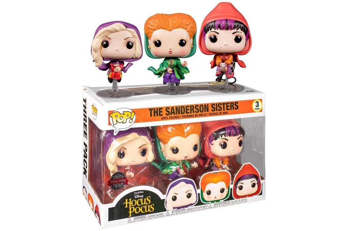 Funko Pop! Disney Hocus Pocus The Sanderson Sisters Special Edition 3 Pack