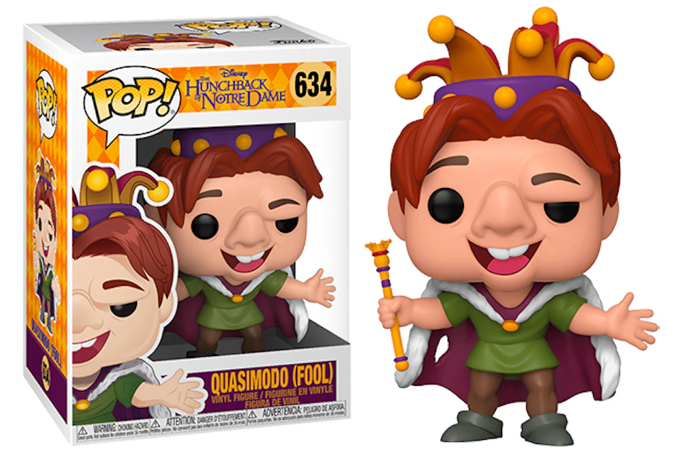 Funko Pop Disney Hunchback Of Notre Dame Quasimodo Fool Figure 634 Us Funko Pop Disney Hunchback Of Notre Dame Quasimodo Fool Figure 634 Us
