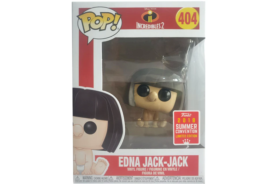 Funko Pop! Disney Incredibles 2 Edna Jack-Jack Summer Convention Figure #404