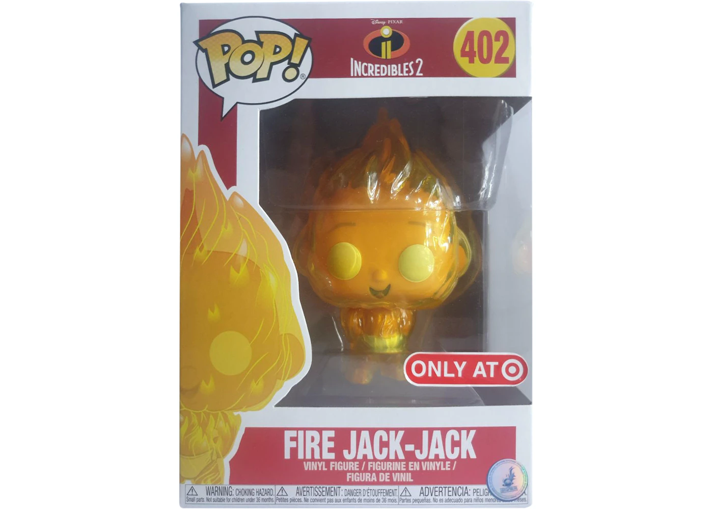 Limpiar el piso abdomen templar Funko Pop! Disney Incredibles 2 Fire Jack-Jack Target Exclusive Figure #402  - ES