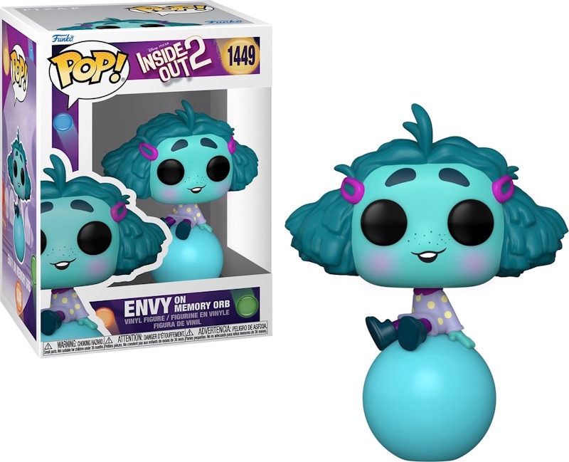 Funko Pop! Disney: Inside Out 2 Envy Figure #1449