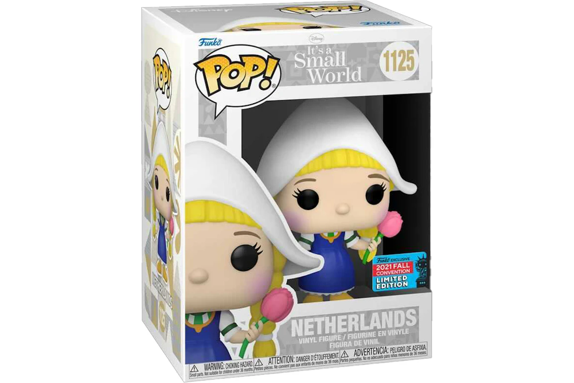 Funko Pop! Disney It's A Small World Netherlands 2021 Fall Convention Exclusive Figure #1125