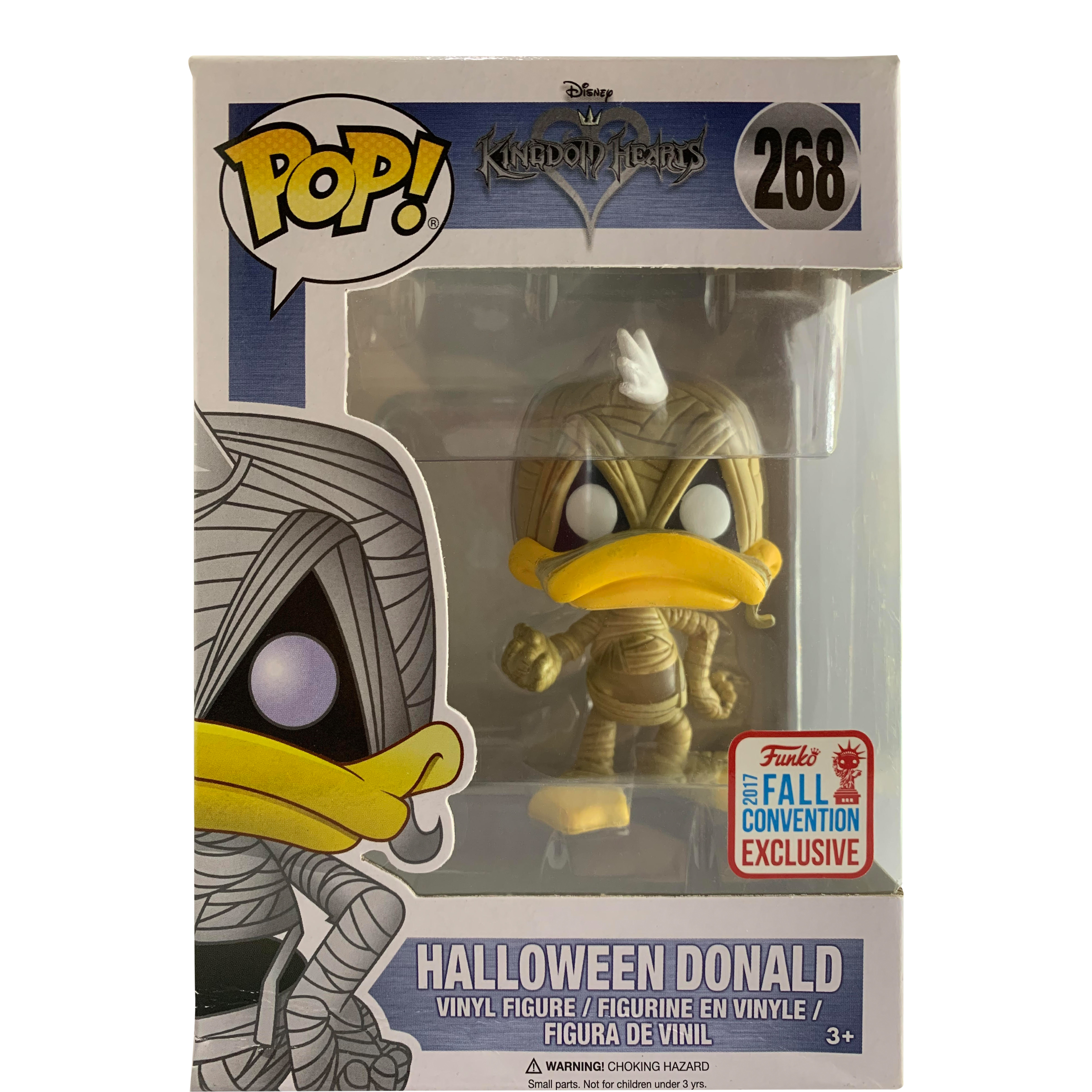 Funko Pop! Disney Kingdom Hearts Halloween Donald Fall Convention 