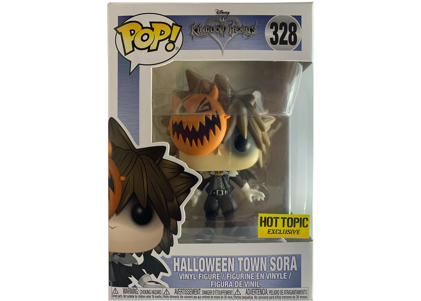 Pagar tributo hogar frío Funko Pop! Disney Kingdom Hearts Halloween Town Sora Hot Topic Exclusive  Figure #328 - ES