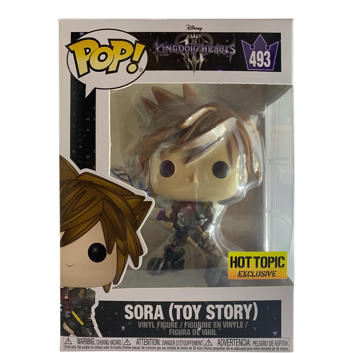 Funko Pop! Disney Kingdom Hearts Sora (Toy Story) Hot Topic