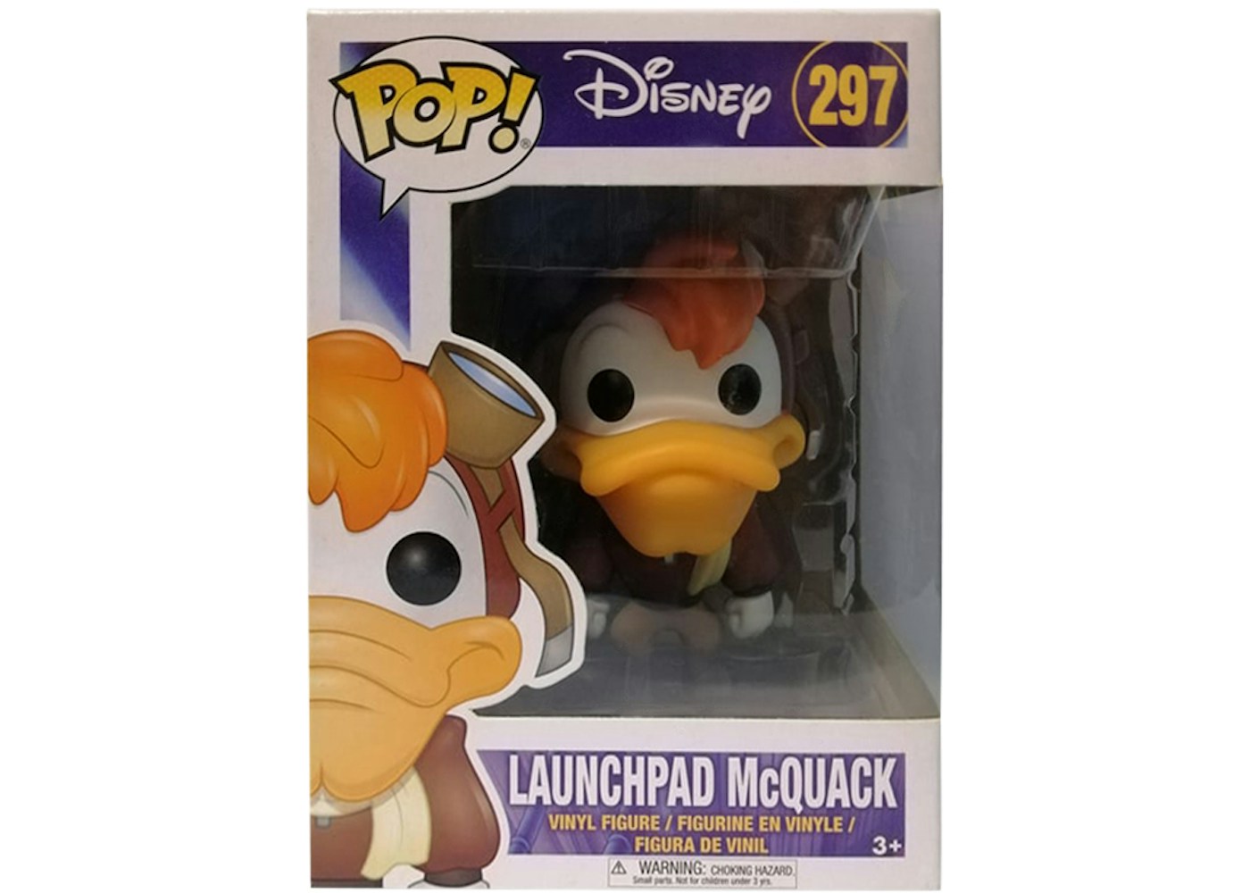 Funko Pop Disney Launchpad Mcquack Figure 297 Funko Pop Disney Launchpad Mcquack Figure 297
