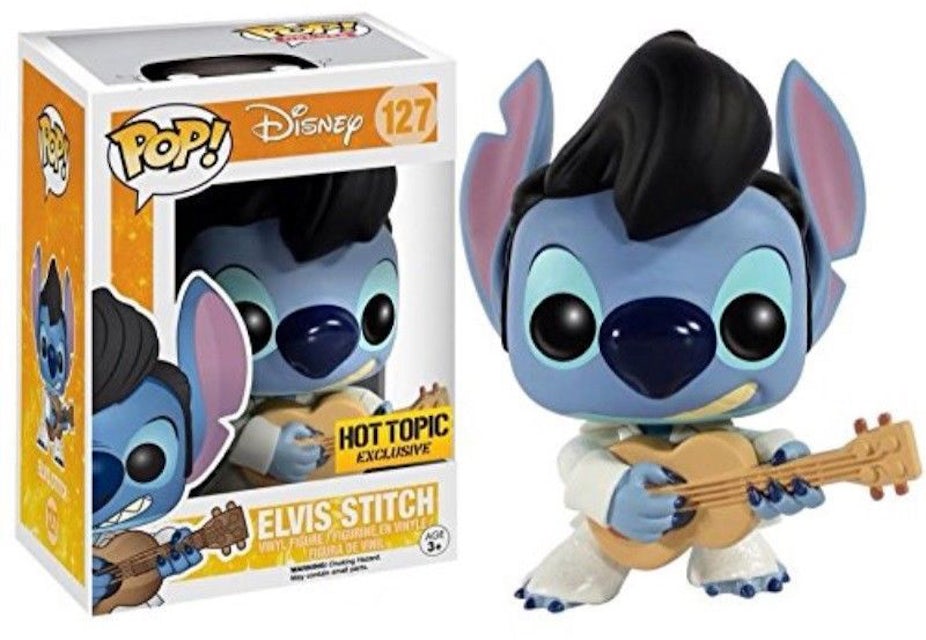 Funko Disney Lilo Stitch Pop Elvis Stitch Vinyl Figure