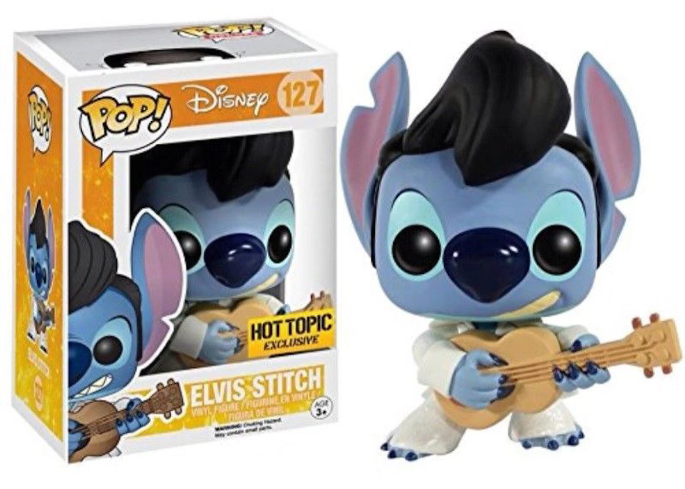 Funko Pop! Disney Lilo And Stitch Stitch (as Elvis) Hot Topic Exclusive  Figure #127 - US