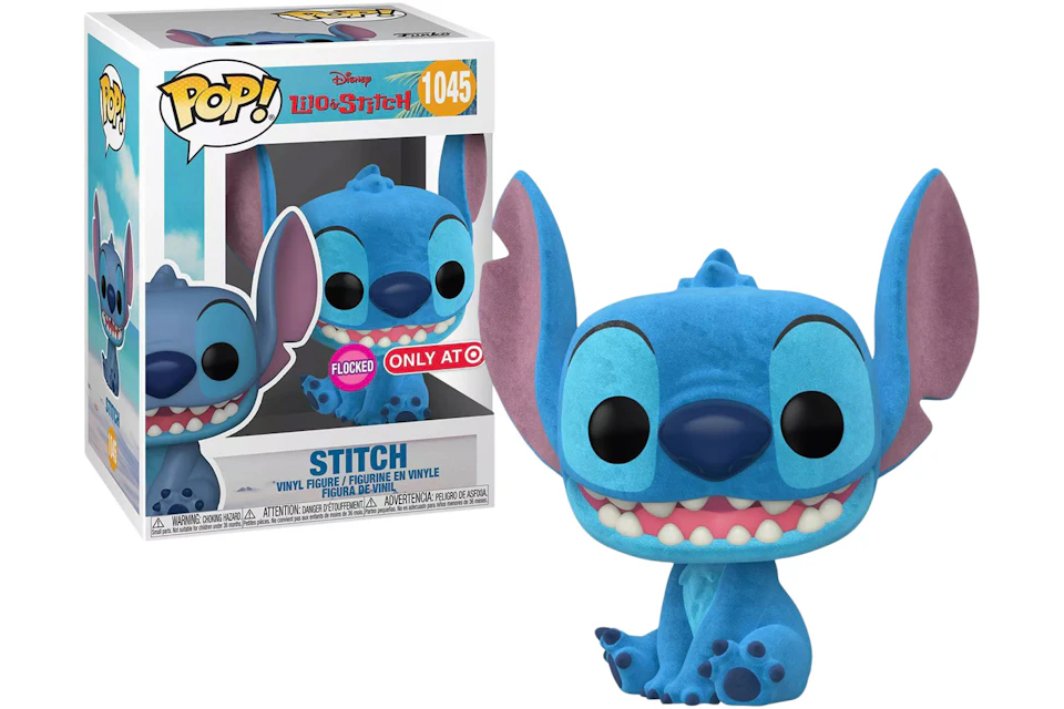 Funko Pop! Disney Lilo & Stitch (Flocked) Target Exclusive Figure #1045