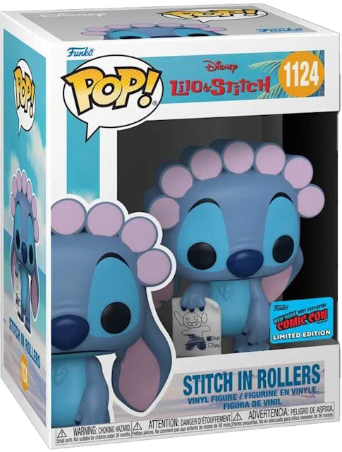 Funko Pop! Disney Lilo & Stitch: Stitch In Rollers 2021 NYCC Exclusive  Figure #1124 - FW21 - US