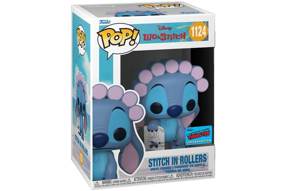 Funko Pop! Disney Lilo & Stitch: Stitch In Rollers 2021 NYCC Exclusive  Figure #1124 - FW21 - US