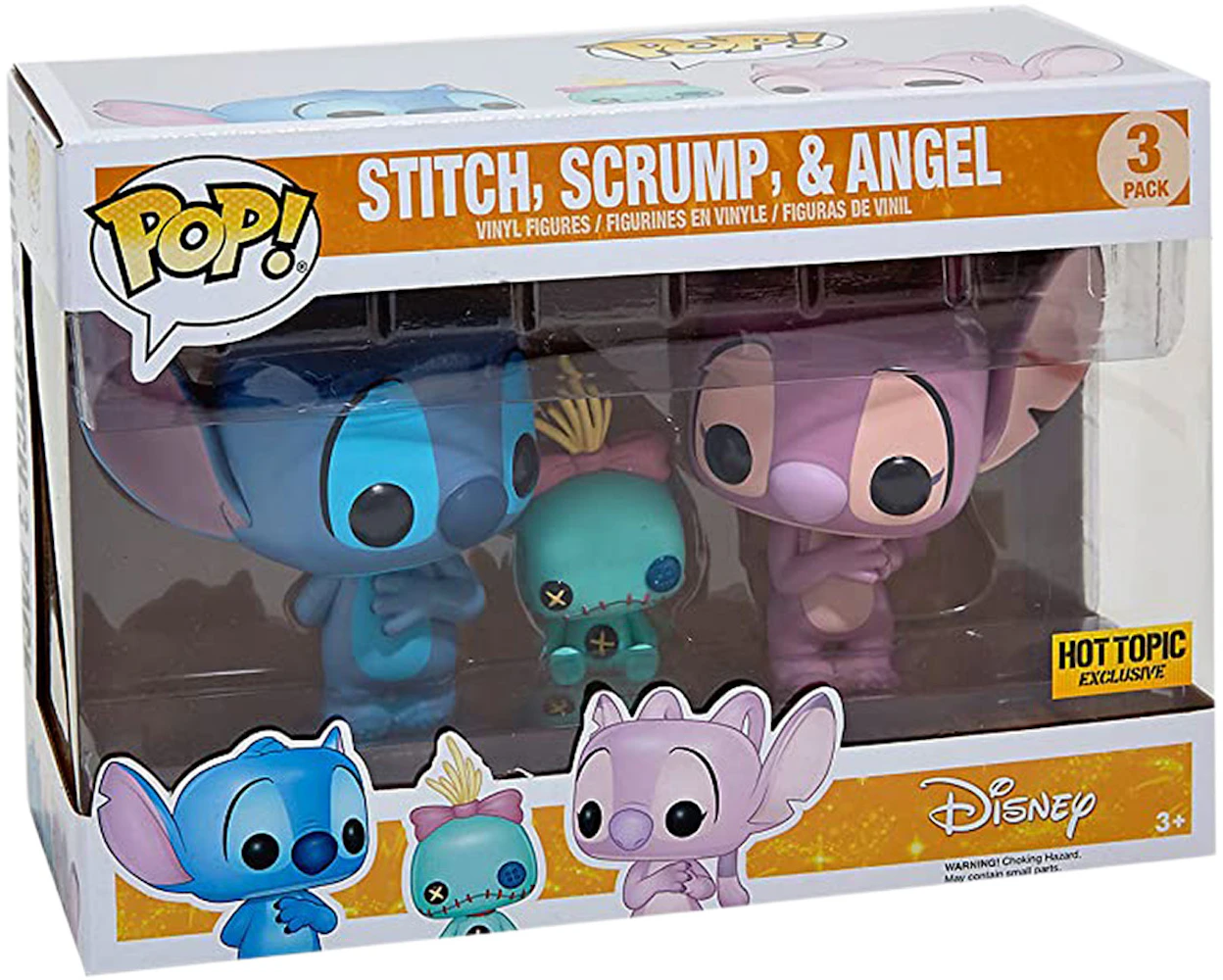 Disney Lilo And Stitch Figures Stitch Figures Plastic Set Of 3