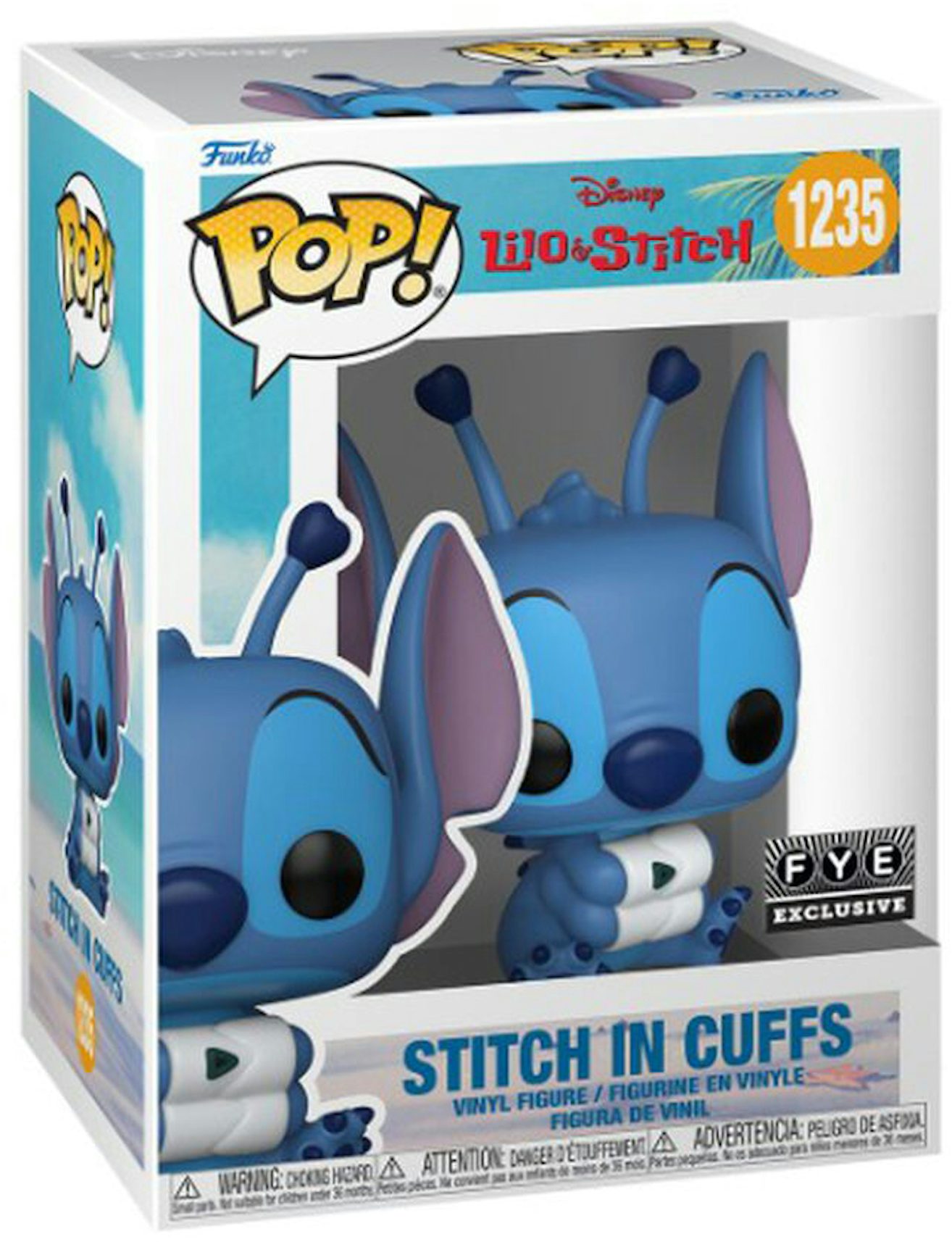 Funko Pop! Disney Lilo & Stitch (Stitch in Cuffs) FYE Exclusive Figure  #1235 - US