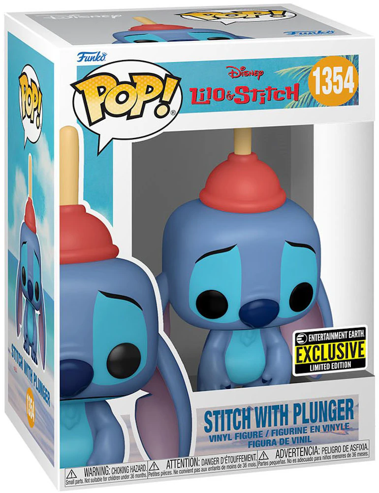 Funko Pop! Disney Lilo & Stitch with Record Player Funko Exclusive Figure  #1048 - US